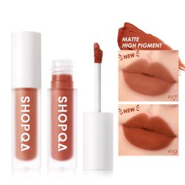 [SHOPQA] Matte Lipstick Kissably-Soft Smooth Moisturize Lightweight Lips Makeup